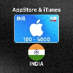 Карты Apple iTunes/AppStore [Индия] 100 - 5000 INR АВТО