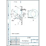 Чертеж детали 50.009 заглушка