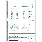 Чертежи болтового и шпилечного соединения М20