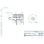 Чертеж соединения шпилькой с резьбой М18