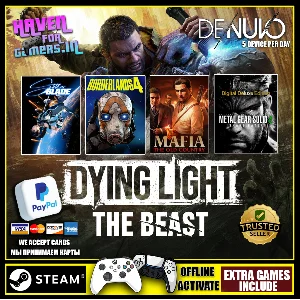 Dying Light: The Beast +4 Latest Game Steam | PAYPAL 🚀