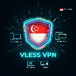 VLESS VPN (Сингапур) | Автовыдача | Без блокировок