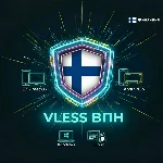 VLESS VPN (Финляндия) | Автовыдача | Без блокировок