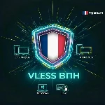 VLESS VPN (Франция) | Автовыдача | Без блокировок