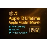 Apple ID + Apple Music 1М 🎵 | Любая страна Lifetime ID