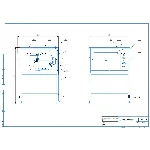 Чертеж шкаф жарочный, общий вид