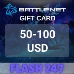 Подарочная карта Blizzard Battle.net (США) | 5–100 долл