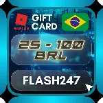 Подарочная карта Roblox BR | 25–100 BRL | АВТО 24/7