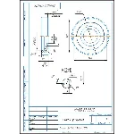 МЧ00.27.00.03 гайка упорная - чертеж детали