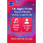🍎Ключ Apple Music UK 2–3 мес|Подтверждённый Apple ID🚀