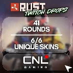 TWITCH DROPS RUST | 41 УНИКАЛЬНЫЕ ОБЛИКИ РАУНДА 6/6 |