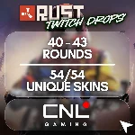 TWITCH DROPS RUST | 40 - 43 РАУНД 54/54 УНИКАЛЬНЫЕ ОБЛИ