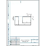 Чертеж детали шпилька М24х80 ГОСТ 22032-76