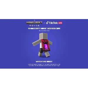 Minecraft TIKTOK Menace Cape JAVA & Bedrock