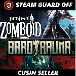 🎮 Общий аккаунт Project Zomboid + Barotrauma