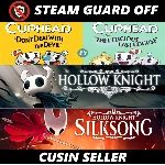 🎮 Общий аккаунт Cuphead DLC + Hollow Knight + Silksong