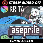 🎮 Общий аккаунт Aseprite + Krita | Без Steam Guard