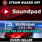 Общий аккаунт Wallpaper Engine +ТОП 25 ОБОЕВ + Soundpad