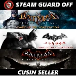 🎮 Общий аккаунт Batman: Arkham Knight + ВСЕ ЧАСТИ