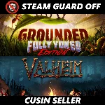 🎮 Общий аккаунт Valheim + Grounded | Без Steam Guard