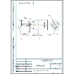 МЧ00.02.00.05 клапан - чертеж детали