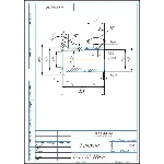 Р.33.00.08 стакан - чертеж детали
