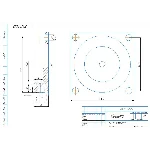 ЭМ.20.00.05 крышка - чертеж детали