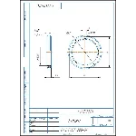 КУ.15.00.04 гайка - чертеж детали