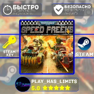 🔑Warhammer 40,000: Speed Freeks STEAM Global (БЕЗ РФ)