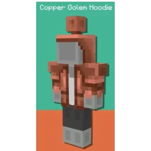 🔑КЛЮЧ Java & Bedrock Edition🔵Hoodie Copper Golem🔵