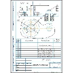 Болтовое соединение М12, винтовое М5 - чертеж