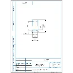 14.007 втулка - чертеж и 3D модель детали