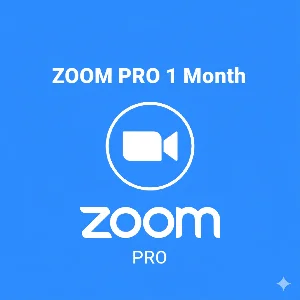 Zoom – Pro-аккаунт, до 100 участников, 1 месяц
