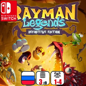 Rayman Legends: Definitive Edition| Nintendo Switch