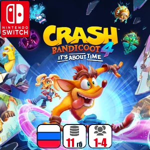 Crash Bandicoot 4: It´s About Time | Nintendo Switch