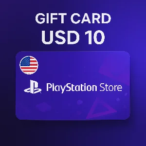 Карта PlayStation (PSN) 10 USD (Долларов) США