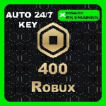400 ROBUX КАРТА ПОПОЛНЕНИЯ ROBLOX GLOBAL АВТО 24/7