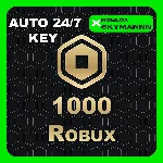 1000 ROBUX КАРТА ПОПОЛНЕНИЯ ROBLOX GLOBAL АВТО 24/7