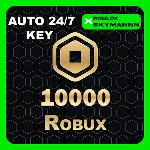 10.000 ROBUX КАРТА ПОПОЛНЕНИЯ ROBLOX GLOBAL АВТО 24/7