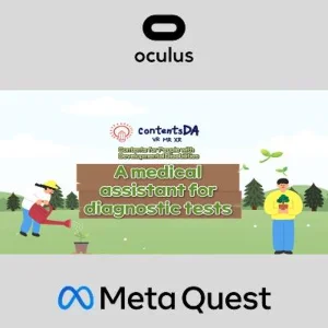 A medical assistant for diagnostic tests Oculus Quest