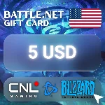 АВТО | Подарочная карта Battle.net (Blizzard) 5 США