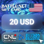 АВТО | Подарочная карта Battle.net (Blizzard) 20 США