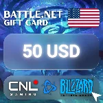 АВТО | Подарочная карта Battle.net (Blizzard) 50 США