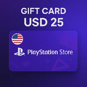 Карта PlayStation (PSN) 25 USD (Долларов) США