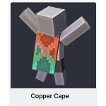 МАЙНКРАФТ【Copper Cape】ПЛАЩ ✦СКИН✦JAVA & BEDROCK /GLOBAL