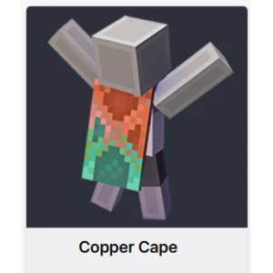 МАЙНКРАФТ【Copper Cape】ПЛАЩ ✦СКИН✦JAVA & BEDROCK /GLOBAL