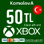 🇹🇷 Подарочная карта Xbox Live 50 TRY (Турция)