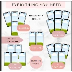 100+ Премиум Макетов Canva для Reels, TikTok, CapCut