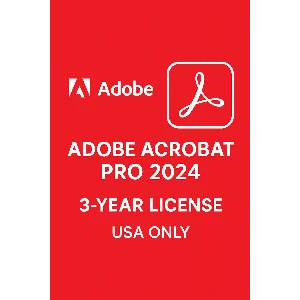 Adobe Acrobat Pro 2024 | Лицензия 3 года | США