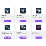 Jurassic World Evolution 3 Фиолетовый транспорт*5